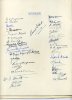 Welcome Home Banquet 1946  page 6 Signatures inc CLarrrie Hird and R T Forrester .jpg