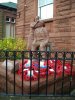 Cleator Moor War Memorial, Remembrance Sunday 2012.jpg