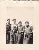 Kelling Lausen 1945. Myself, Capt Pritchard, 2of my class.jpg