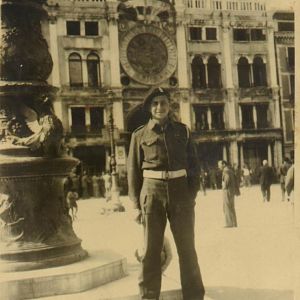 1945 Venice Day leave   Piazza San Marco