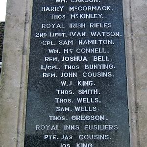 Dollingstown War Memorial