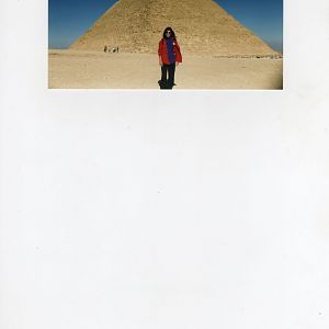 Maria At Pyramid