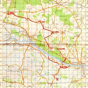 10th HLI   Map 12   The Elbe