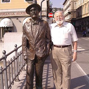 The James Joyce statue