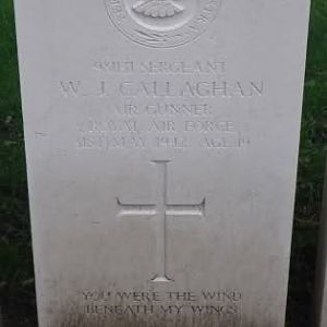 Sergeant WILLIAM JAMES CALLAGHAN 981131, 12 Sqdn., Royal Air Force Volunteer Reserve