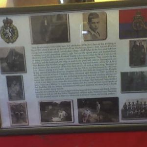 Jean And Ted Weybourne plaque