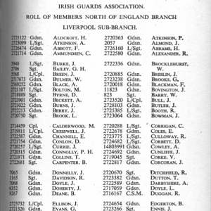 IG JOURNAL MEMBERSHIP LIST ,1949