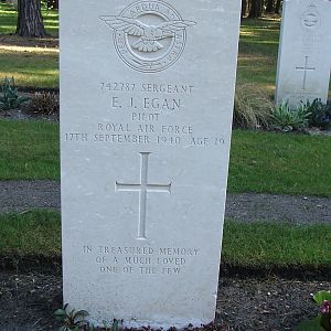 E.J.Egan RAF BoB