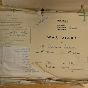 56th Recce War Diary January 1943