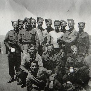 Fred with 13 unknown Troopers