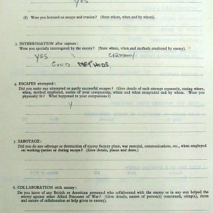 MURPHY, John, 2718657, Lance Serjeant, 2nd Battalion IRISH GUARDS, Captured France, May 1940 - WO 344-229-2