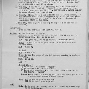 January Appendices, 3 Tank Battalion Scots Guards 1944