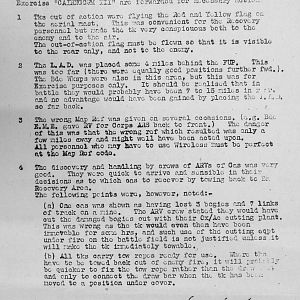 February Appendices, 3 Tank Battalion Scots Guards 1944