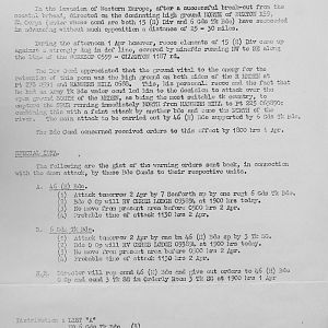 April Appendices, 3 Tank Battalion Scots Guards 1944