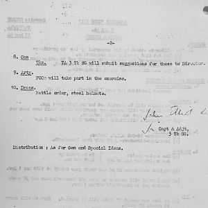 April Appendices, 3 Tank Battalion Scots Guards 1944