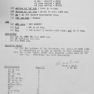 May Appendices, 3 Tank Battalion Scots Guards 1944