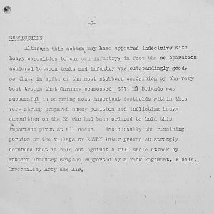 August Appendices, 3 Tank Battalion Scots Guards 1944