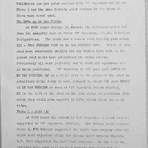 August Appendices, 3 Tank Battalion Scots Guards 1944