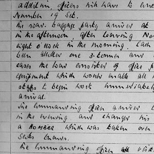 September War Diary, 3rd Battalion Irish Guards, 1943