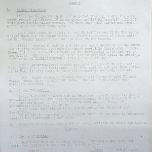 February War Diary, G Branch Guards Armoured Division, 1944