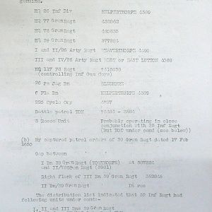 February War Diary, G Branch Guards Armoured Division, 1944