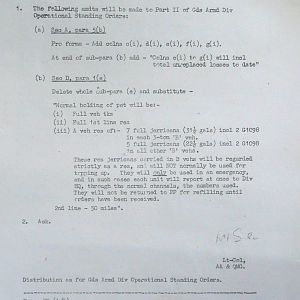 May War Diary, G Branch Guards Armoured Division, 1944