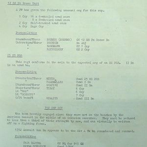 June War Diary, G Branch Guards Armoured Division, 1944