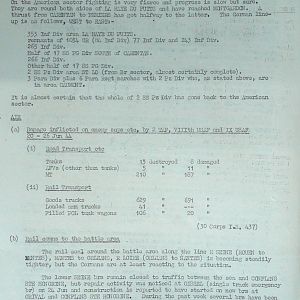 July War Diary, G Branch Guards Armoured Division, 1944