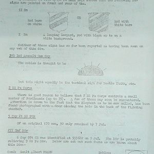 July War Diary, G Branch Guards Armoured Division, 1944