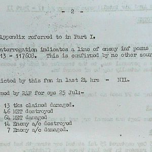 July War Diary, Guards Armoured Division, G Branch, 1944