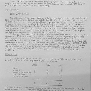 August War Diary, Guards Armoured Division, G Branch, 1944