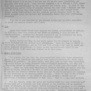 August War Diary, Guards Armoured Division, G Branch, 1944