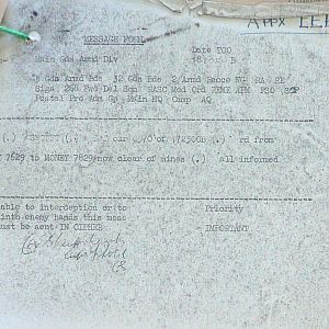 August War Diary, Guards Armoured Division, G Branch, 1944