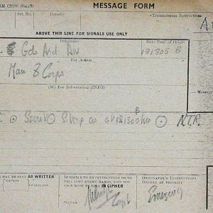 August War Diary, Guards Armoured Division, G Branch, 1944