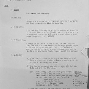 August War Diary, Guards Armoured Division, G Branch, 1944