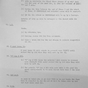 August War Diary, Guards Armoured Division, G Branch, 1944