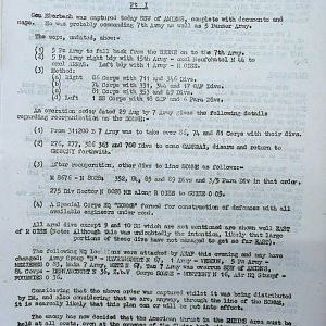 September War Diary, Guards Armoured Division, G Branch, 1944