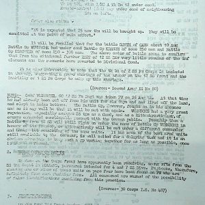 September War Diary, Guards Armoured Division, G Branch, 1944