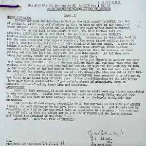 September War Diary, Guards Armoured Division, G Branch, 1944