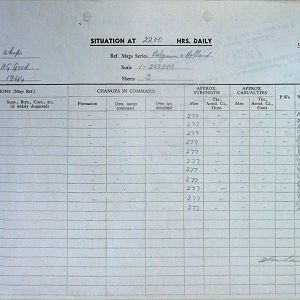 December War Diary, 5th Guards Armoured Brigade Workshops, REME, 1944