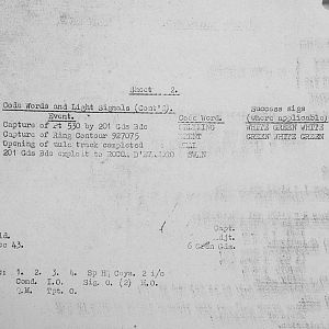 December War Diary, 6th Motor Battalion Grenadier Guards, 1943