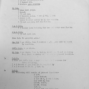 January War Diary, 6th Battalion, Grenadier Guards, Jan - Mar 1944