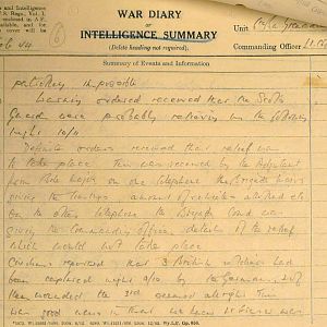 February War Diary, 6th Battalion, Grenadier Guards, Jan - Mar 1944