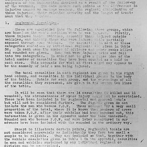 Tank Casualties Survey, NWE 1945