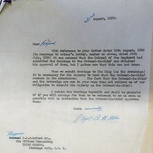 Colours for 2nd Battalions, Irish Guards & Welsh Guards