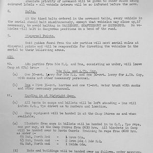 September 1939 War Diary, 7 Guards Brigade, Headquarters