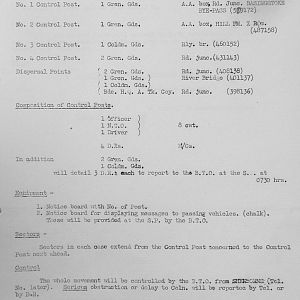 September 1939 War Diary, 7 Guards Brigade, Headquarters