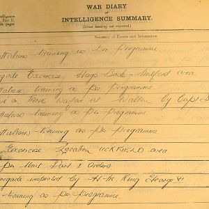 August 1940 War Diary, 20 Guards Brigade, Headquarters