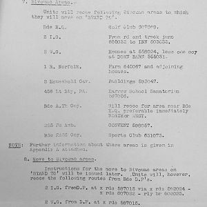 April 1941 War Diary, 20 Guards Brigade, Headquarters