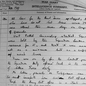 April War Diary, Irish Guards, 2 Armoured Battalion